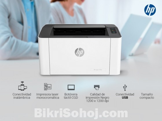 HP 107w Single Function Laser Printer